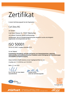 Vorschaubild von ISO 50001 Zertifizierung Energiemanagement