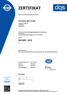 Vorschaubild von ISO 9001:2015 Zertifizierung Mangementsystems Peine