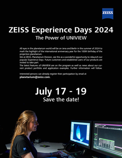 Vorschaubild von Safe The Date ZEISS Experience Days 2024 
